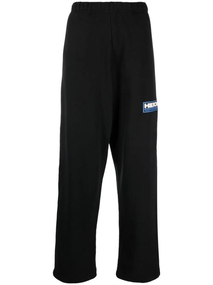 Heron Preston Real Estate jersey track pants - Black Cover