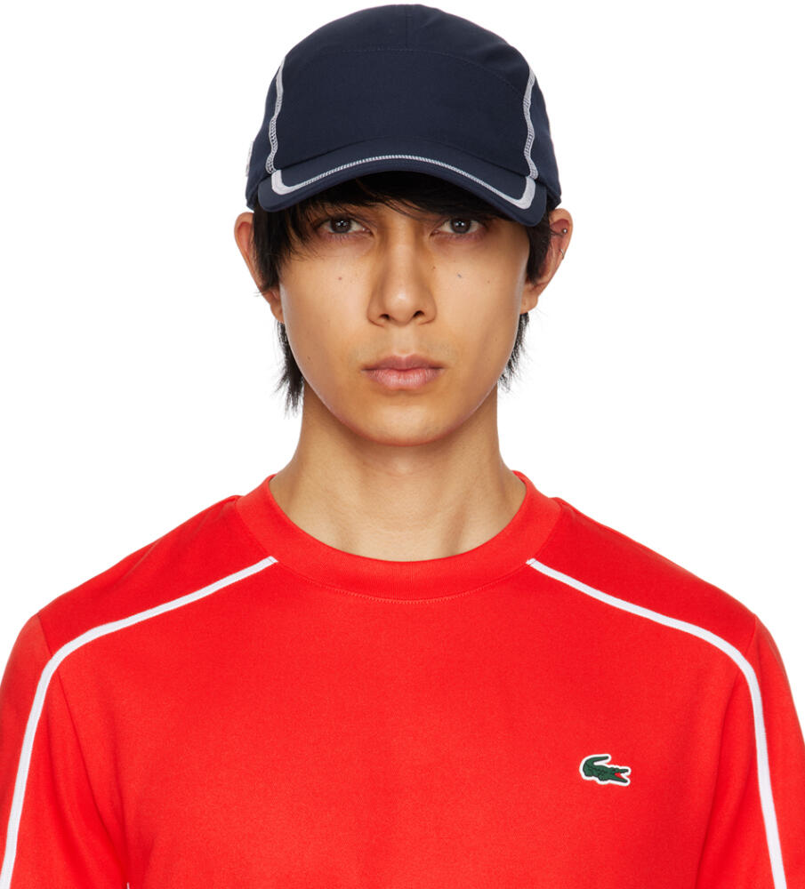 Lacoste Navy Tennis Cap Cover