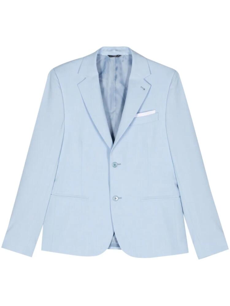 Daniele Alessandrini notched-lapels single-breasted blazer - Blue Cover