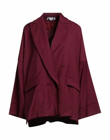 Jijil Woman Blazer Garnet Polyester, Viscose, Elastane Cover