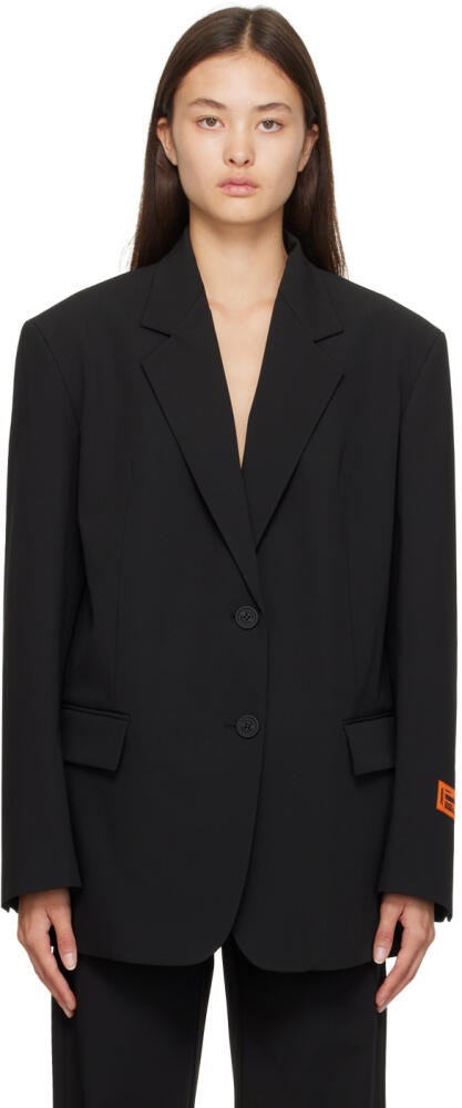 Heron Preston Black Cutout Blazer Cover