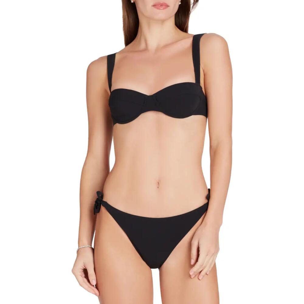 VALIMARE Athens Underwire Bikini Top in Black Cover