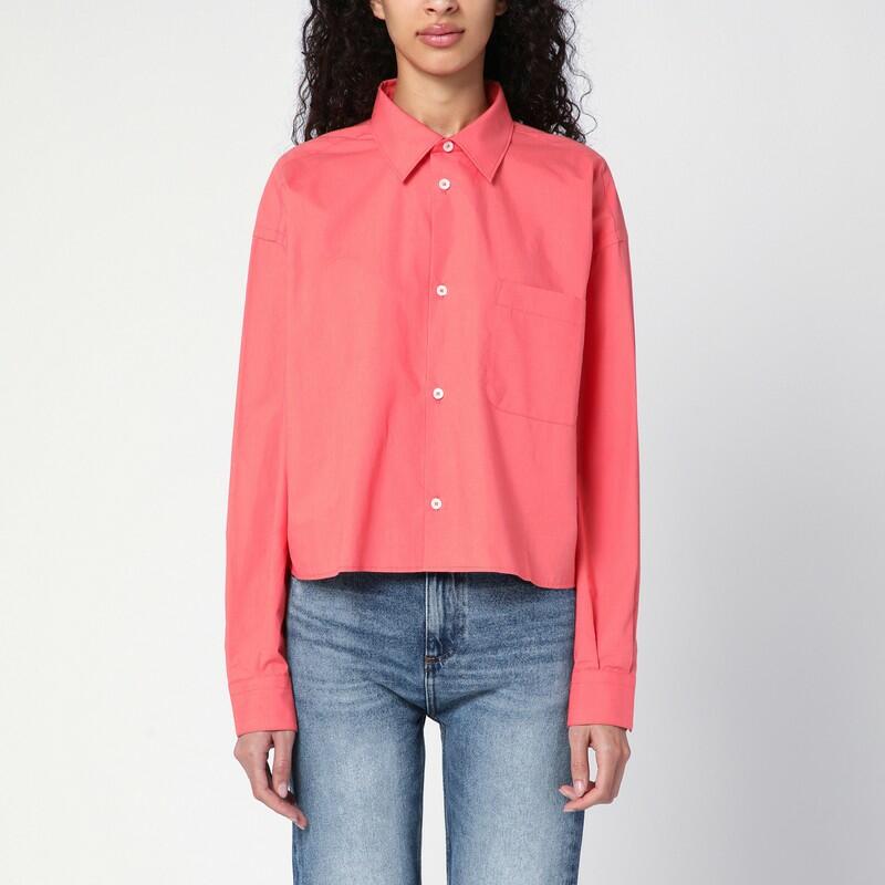 A.P.C. Peach-coloured cotton shirt Cover