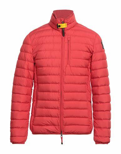 Parajumpers Man Puffer Red Polyester Cover