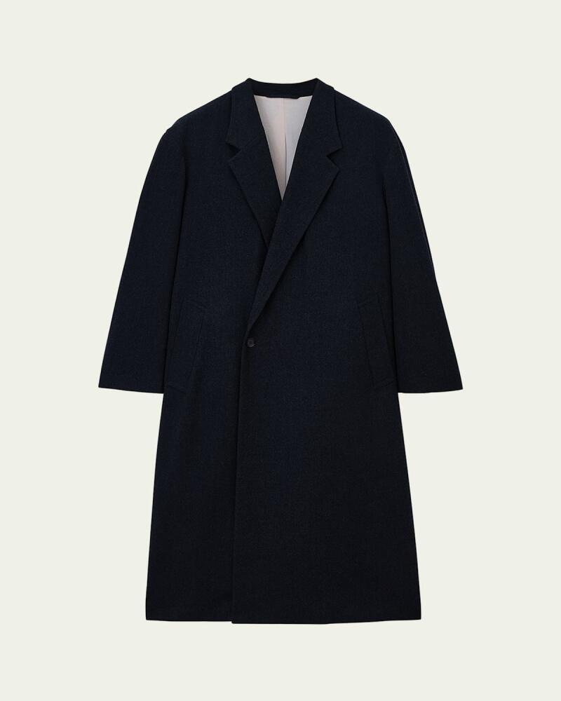 LEMAIRE Men's Spongy Wool Oversized Overcoat Cover