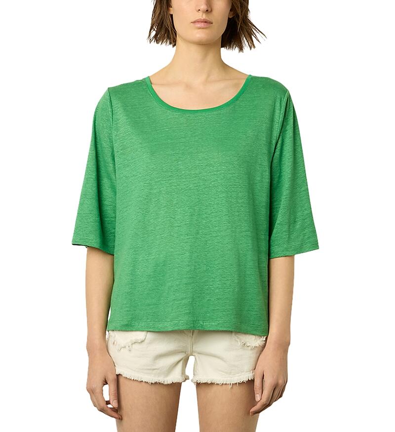 Gerard Darel Magnolia Linen Tee Cover