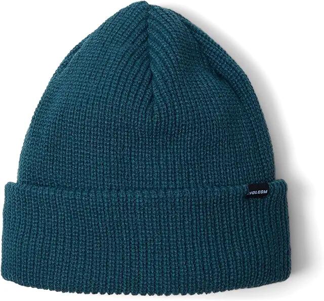 Volcom Snow Sweep Lined Beanie (Blue) Cold Weather Hats Cover