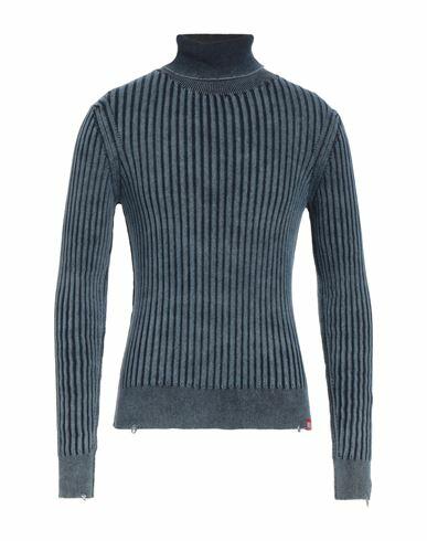 Diesel Man Turtleneck Blue Cotton Cover