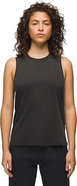 Prana Everyday Vintage Washed Tank (Charcoal) Women's Clothing Cover