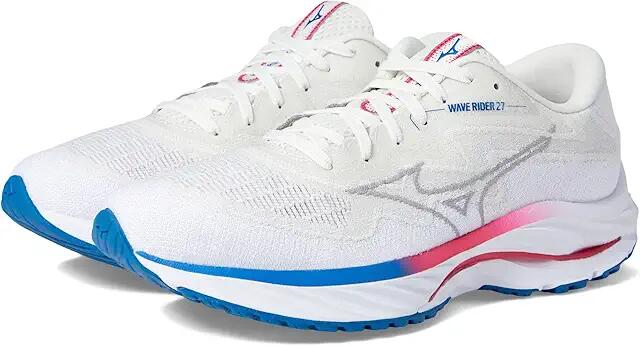 Mizuno Wave Rider 27 SSW (White/Ultimate Grey) Women's Shoes Cover