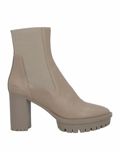 Copenhagen Studios Woman Ankle boots Grey Calfskin Cover