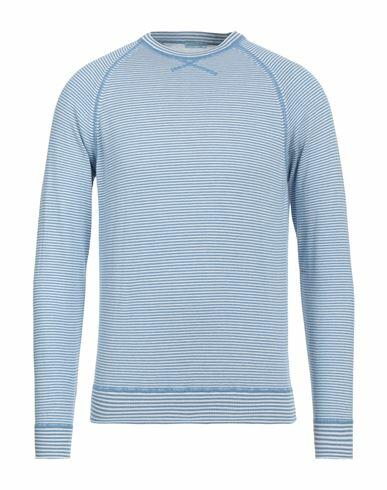 Herman & Sons Man Sweater Pastel blue Cotton Cover