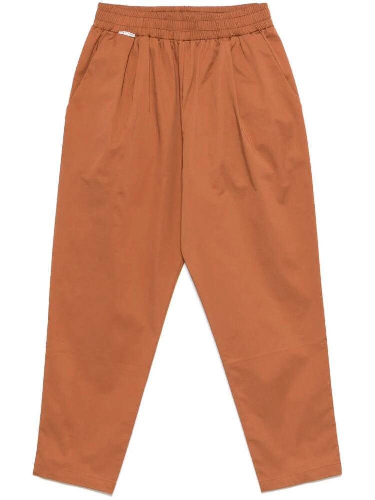 Family First poplin chinos - Orange Cover