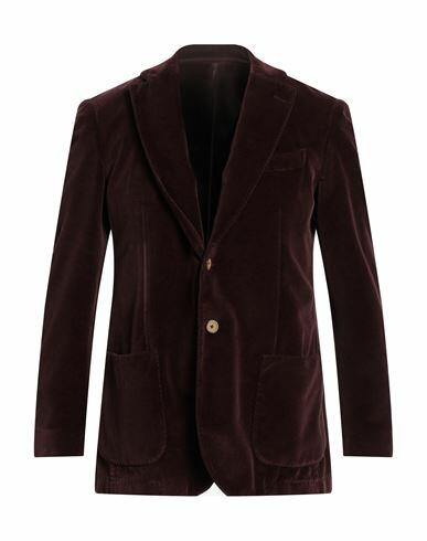 Santaniello Man Blazer Burgundy Cotton Cover