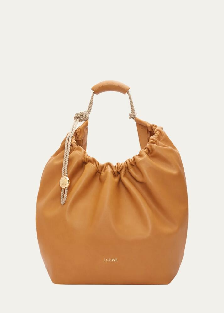 Loewe x Paula's Ibiza Squeeze XL Shoulder Bag in Leather Cover