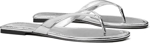 Tory Burch Classic Flip-Flop (Argento) Women's Shoes Cover