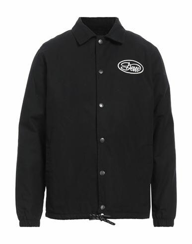 Deus Ex Machina Man Jacket Black Cotton Cover