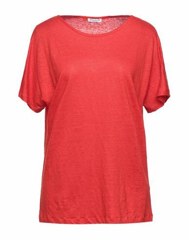 Gran Sasso Woman Sweater Red Linen Cover