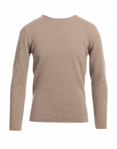 Daniele Fiesoli Man Sweater Light brown Cashmere Cover