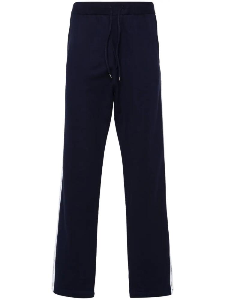 DSQUARED2 Burbs logo-tape track pants - Blue Cover