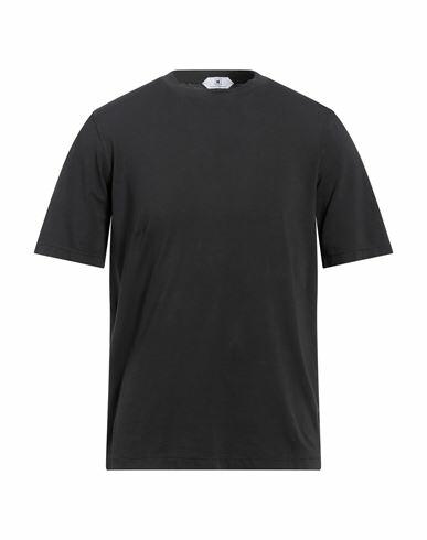 Kired Man T-shirt Black Cotton, Elastane Cover