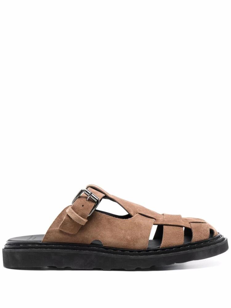 Officine Creative Lyndon caged sandals - Black Cover