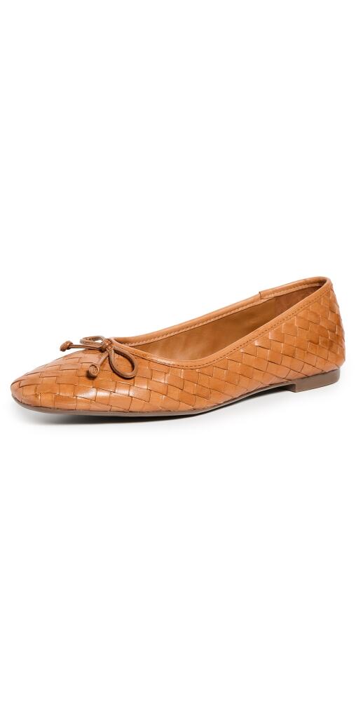 Schutz Arissa Woven Ballet Flats Miele Cover