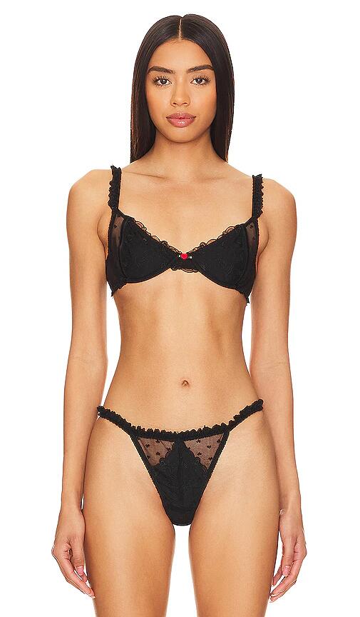 KAT THE LABEL Romeo Bra in Black Cover