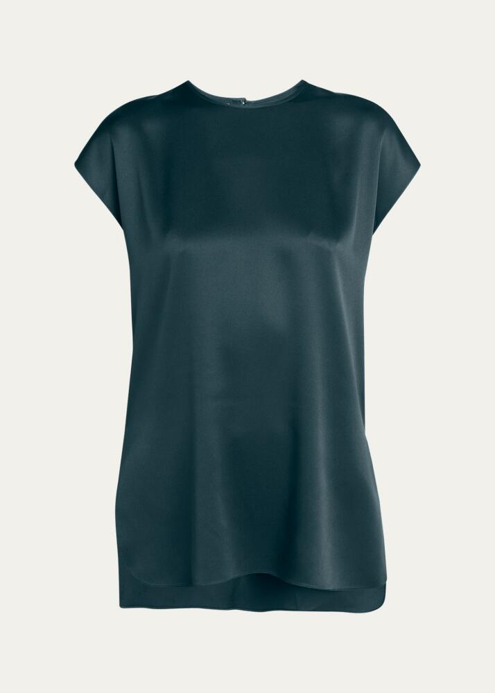 Giorgio Armani Short Sleeve Silk Blouse Cover