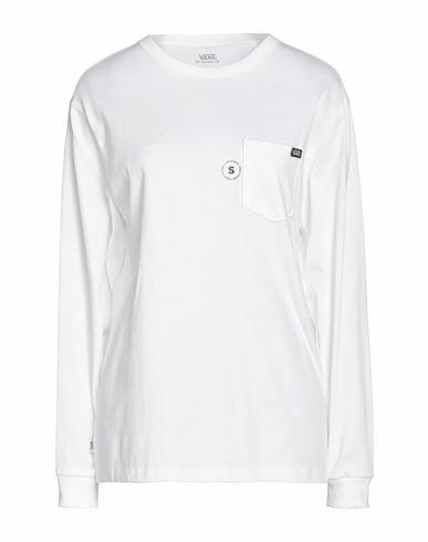 Vans Woman T-shirt White Cotton Cover