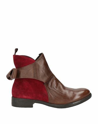 1725.a Woman Ankle boots Brown Soft Leather Cover