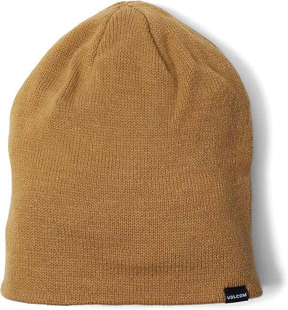 Volcom Snow V.Co Skull Beanie (Dark Khaki) Knit Hats Cover