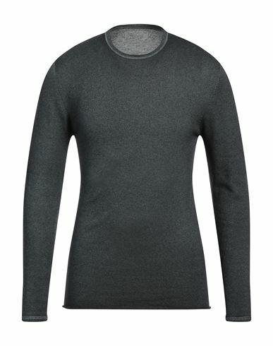 Majestic Filatures Man Sweater Grey Cashmere Cover