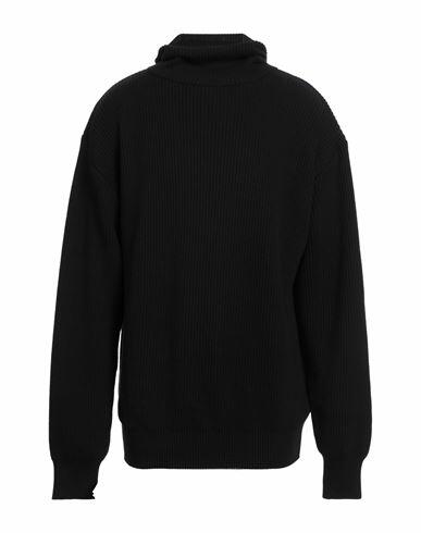 Aries Man Sweater Black Organic cotton, Recycled polyester Cover