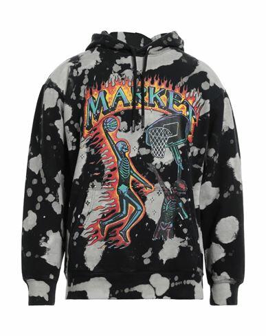 Market Man Sweatshirt Black Cotton Cover