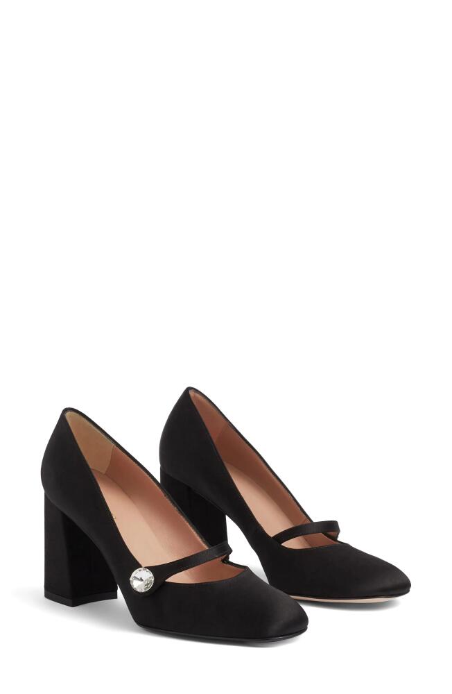 LK Bennett Cilla Mary Jane Pump in Black Cover