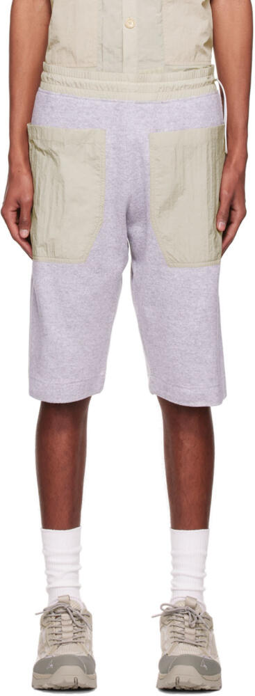 RANRA Gray Cotton Shorts Cover