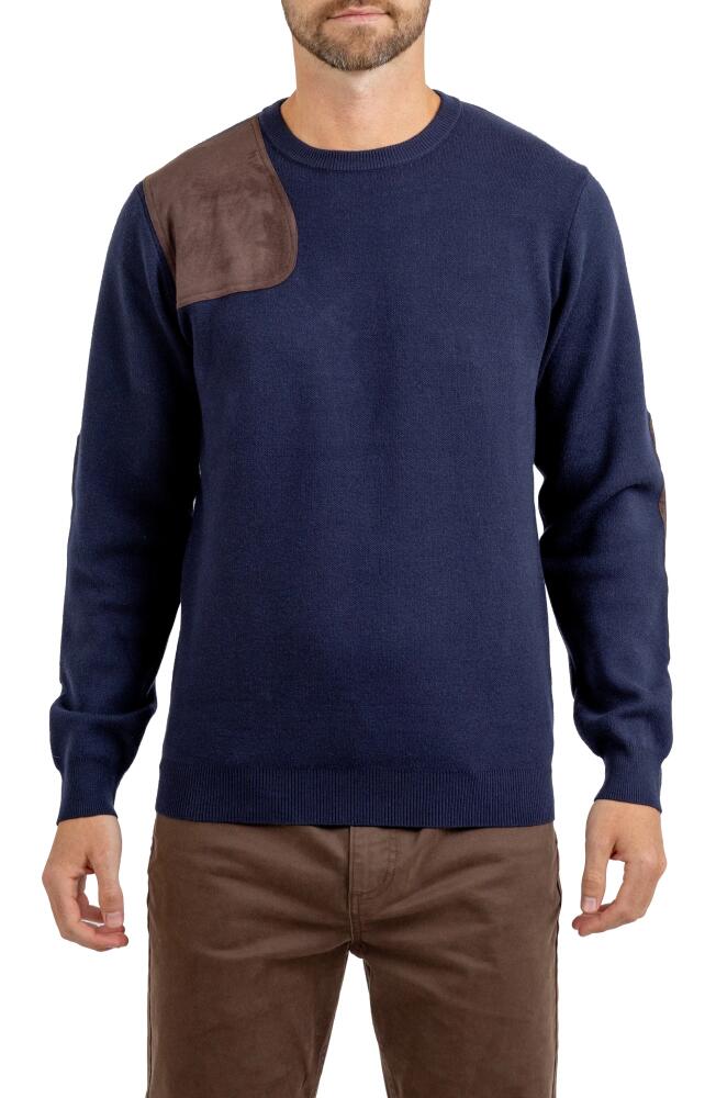 Rainforest Bristlecone Crewneck Sweater in Navy Cover