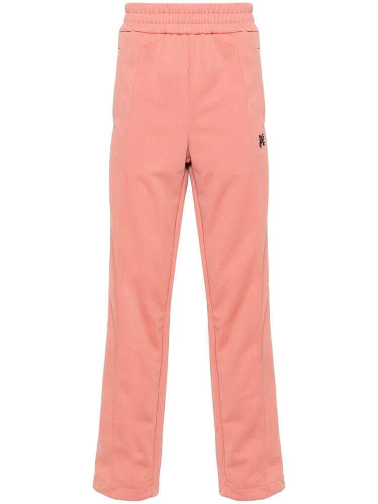 Palm Angels logo-embroidered track pants - Pink Cover