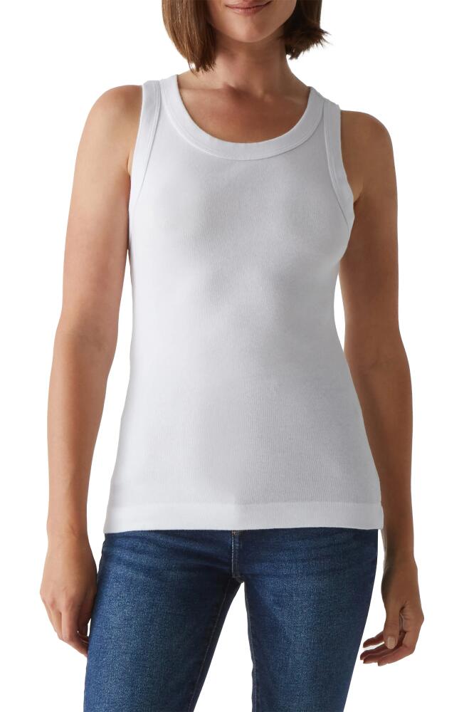 Michael Stars Paloma Cotton Tank Top in White Cover