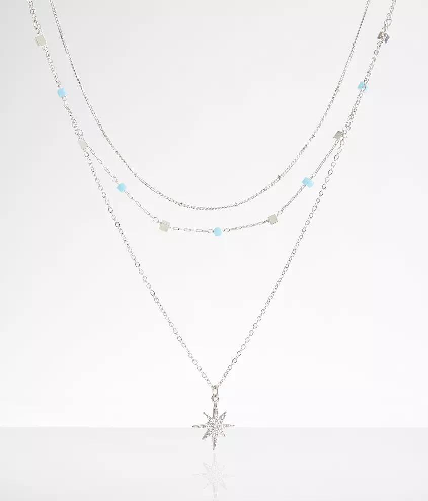 boutique by BKE 2 Pack Starburst Necklace Set Cover