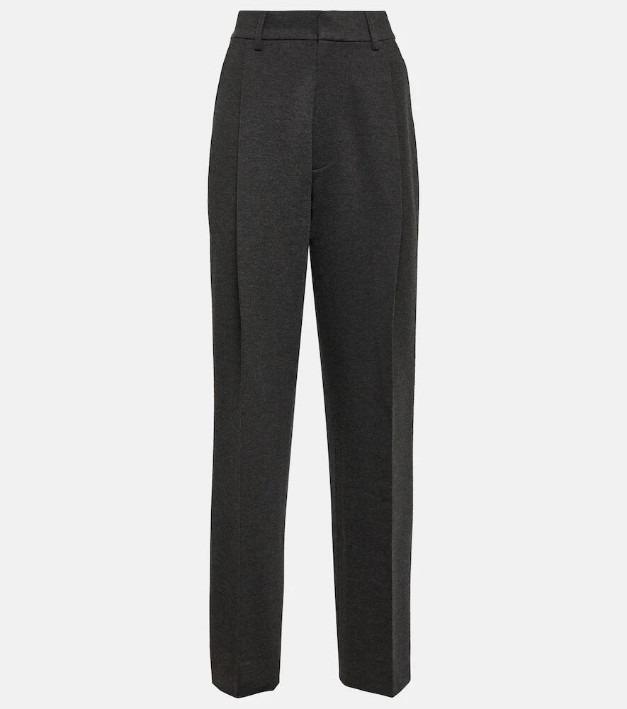 Victoria Beckham Pleated straight pants Cover