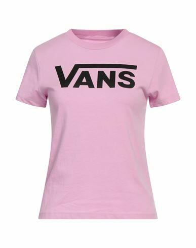 Vans Wm Flying V Crew Tee Woman T-shirt Light purple Cotton Cover