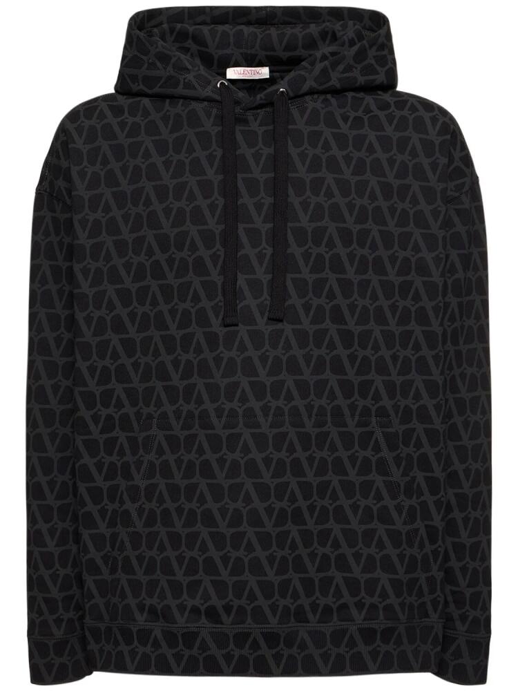 VALENTINO Toile Iconographe Hooded Sweatshirt Cover