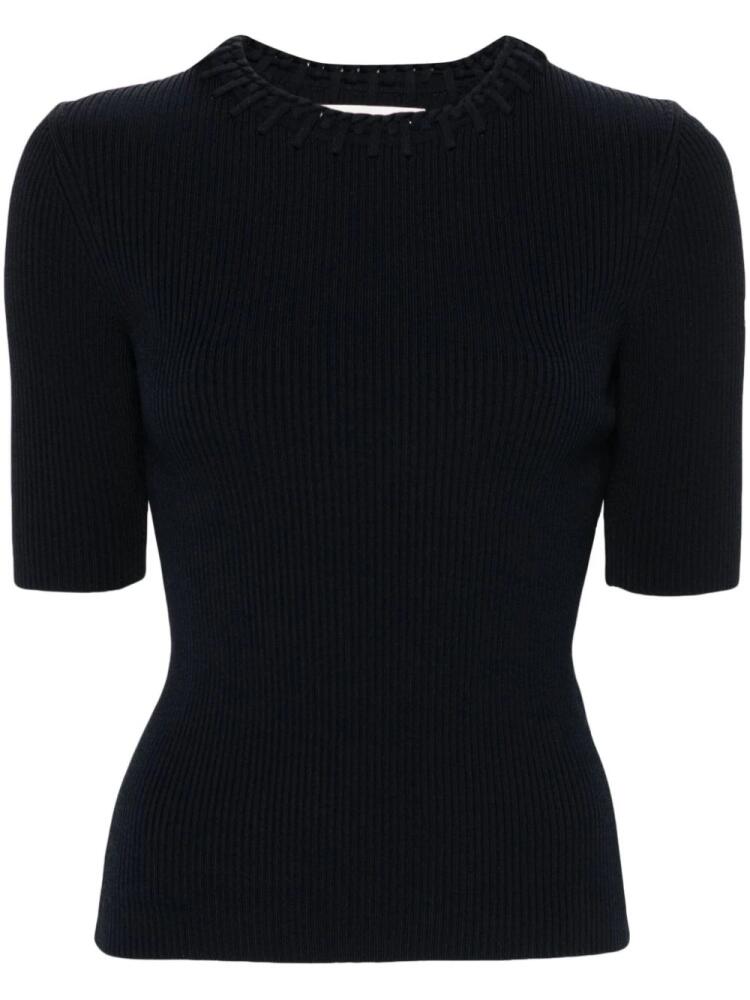 Ba&Sh Tami ribbed jumper - Blue Cover