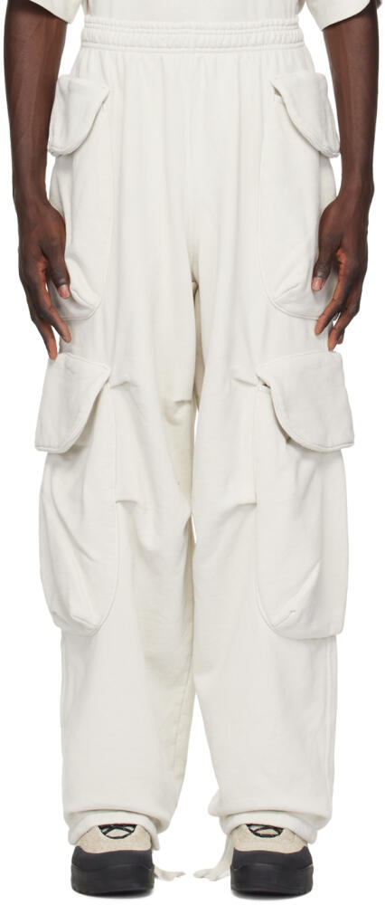 Entire Studios Off-White Heavy Gocar Cargo Pants Cover