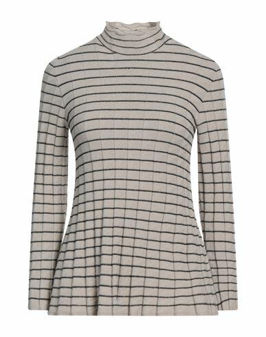 Emporio Armani Woman Turtleneck Beige Polyamide, Viscose, Cashmere Cover