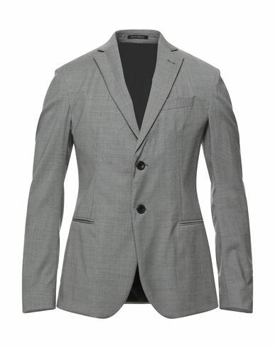 Emporio Armani Man Blazer Grey Virgin Wool Cover