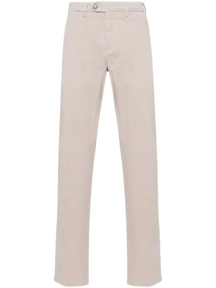 Canali mid-rise tailored trousers - Neutrals Cover