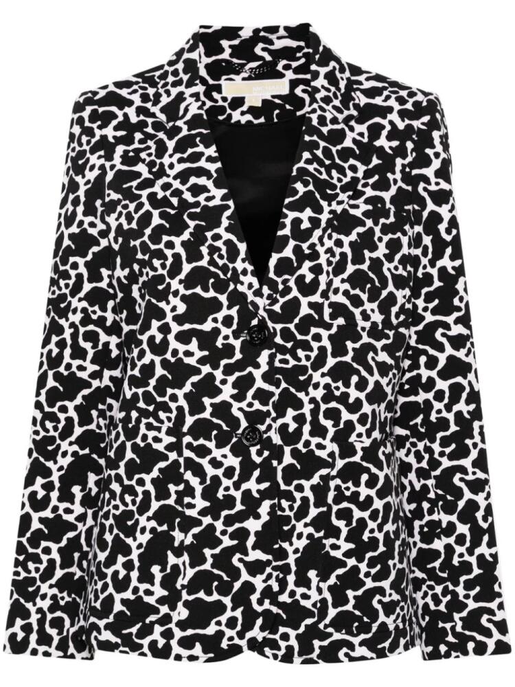 Michael Michael Kors animal-print blazer - White Cover